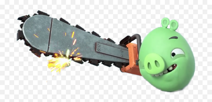 Pig Greenpig Sticker - Happy Emoji,Chainsaw Apple Emojis