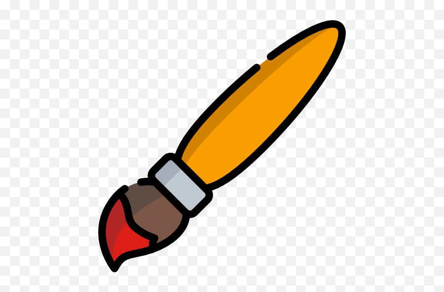 Paint Brush - Free Art Icons Solid Emoji,Art Brush Emojis