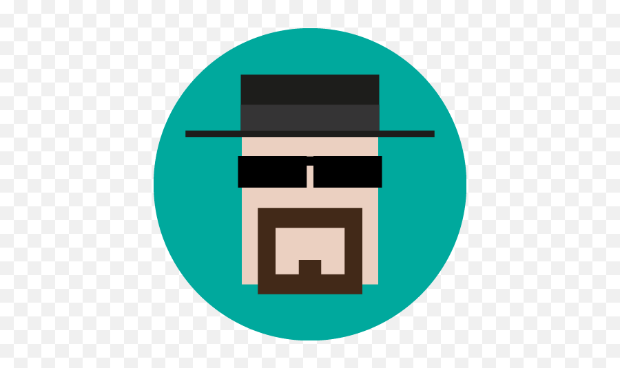 Heisenberg - Vertical Emoji,Breaking Bad Emoji