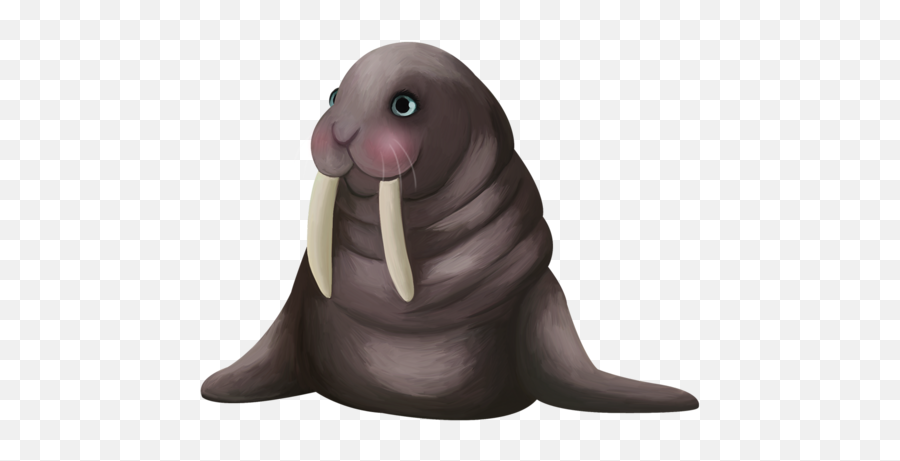 Walrus Sticker - Big Emoji,Walrus Emoji