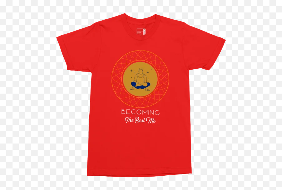 Yoga Becoming The Best Me T - Shirt For Men Interrupters Broken Heart Shirt Emoji,Emoticon T-shirts