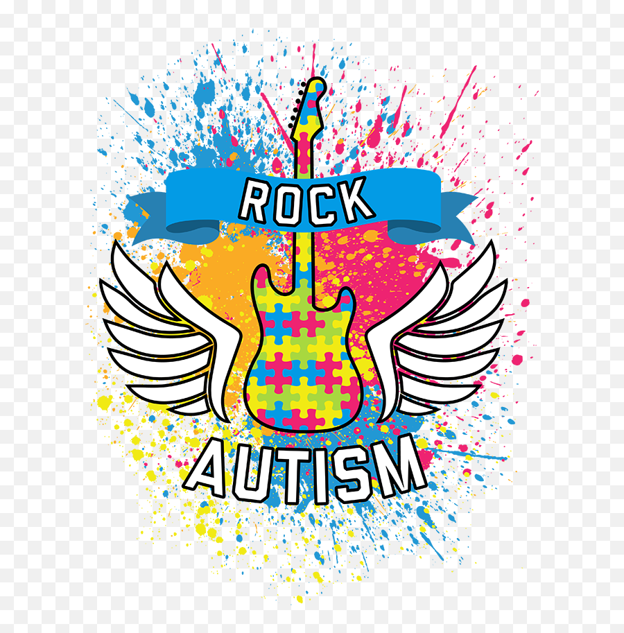 Rock Autism - Logo Autism Transparent Png Emoji,Rock & Roll Hand Emoji