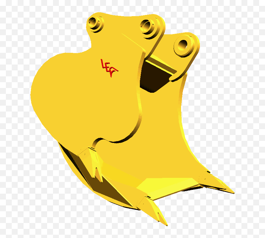 Multi Ripper V Bucket From Leading Edge Attachments Inc - Happy Emoji,Yorkie Emoji