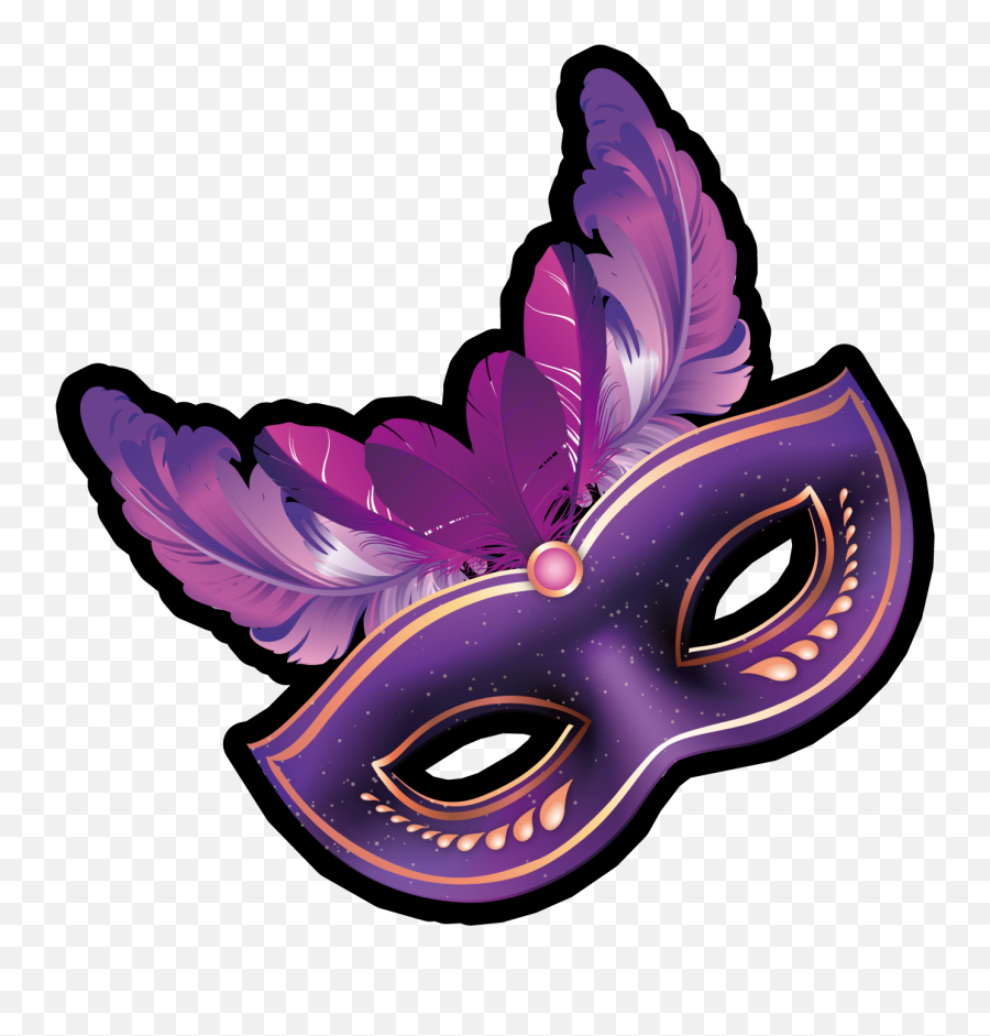 The Most Edited Carnavalmaskstickerremix Picsart - Girly Emoji,Mardi Gras Mask Movie Emojis