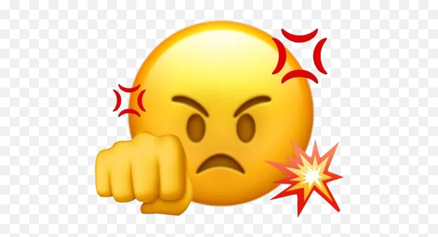 Cursed Emojis Pt 1 Whatsapp Stickers - Stickers Cloud Moody Emoji,Angry Emoticon Status Fb