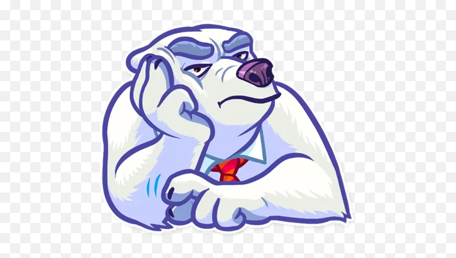 Emotions Stickers For Whatsapp Page 69 - Stickers Cloud Telegram Sticker Polar Bear Emoji,Polar Emotions