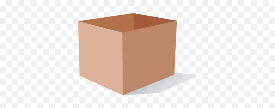 3d Cardboard Box Transparent Png U0026 Svg Vector - Empty Box Png Emoji,Emoji Shipping Box Fb