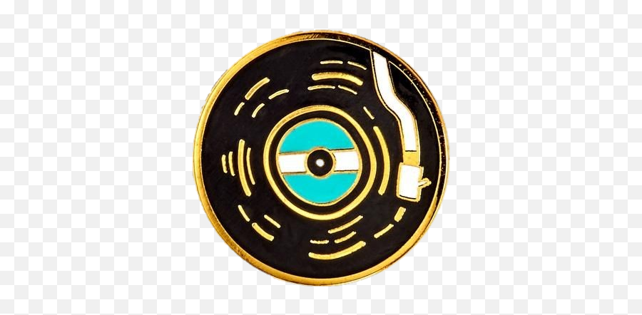 Vinyl Record Turntables Sticker By - Popsocket Enamel Emoji,Turntable Emoji