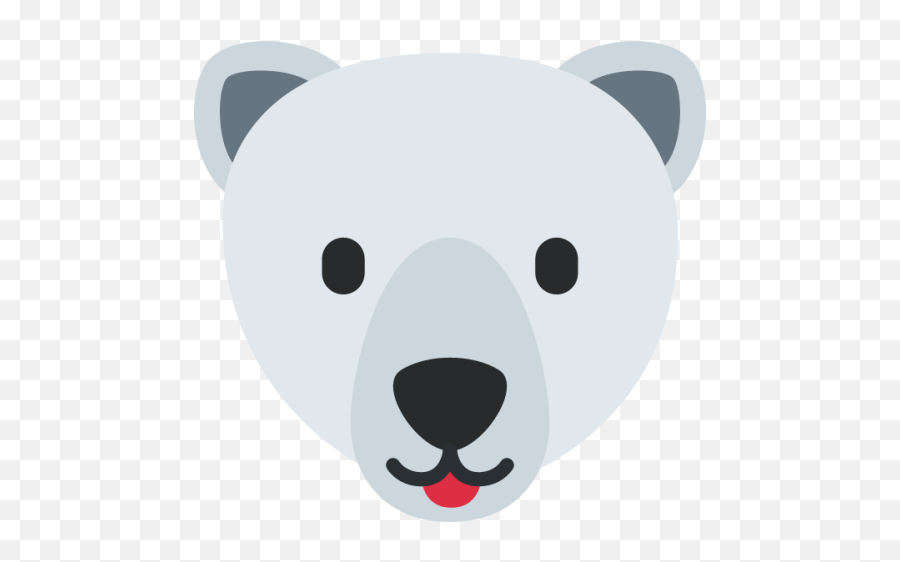 Polar Bear Emoji - Download For Free U2013 Iconduck Polar Bear Emoji,Teddy Bears Svg Emoticon Set