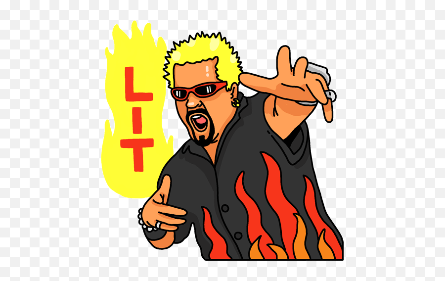 Top Brigitte Emote Stickers For Android U0026 Ios Gfycat - Cartoon Guy Fieri Drawing Emoji,Its Lit Emoji