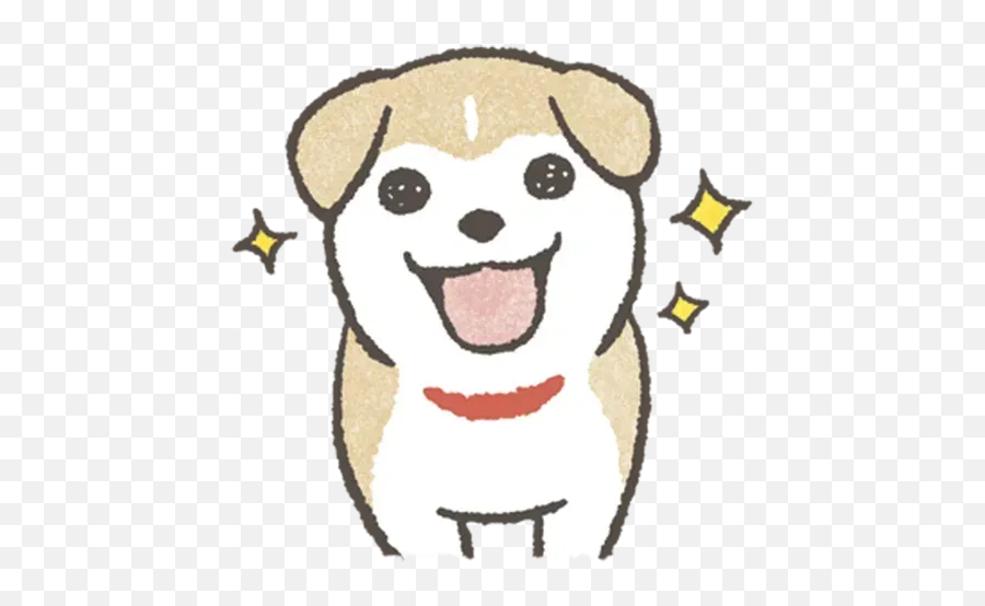 Shiba - Puppy Sticker Pack Stickers Cloud Emoji,Puppy Emojis - 4pce