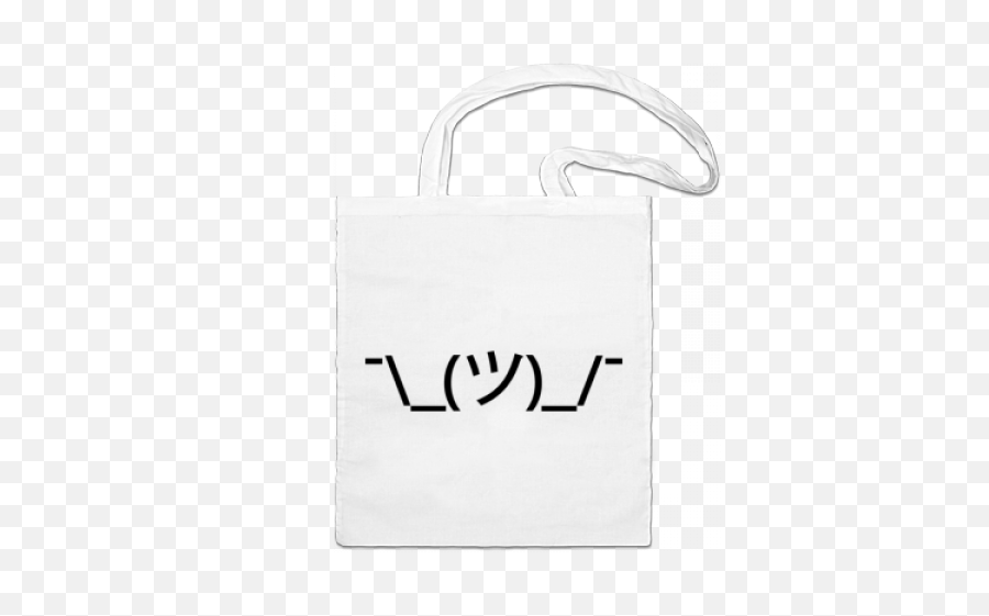 Shrug Emoticon Stofftasche Emoji,Shrug Emoticon Katakana