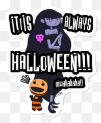 Best Gothic Stickers Design By Humans Emoji,Feral Ghoul Text Emoticons