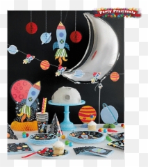 Outer Space Astronaut Birthday Party Range Planets Rocket Emoji,Space Jam In Emoticons