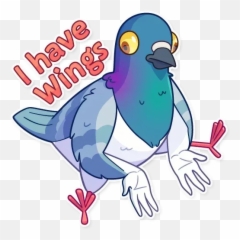 Insane Dove Sticker Pack - Stickers Cloud Emoji,Emotions Associated With Dove Bird
