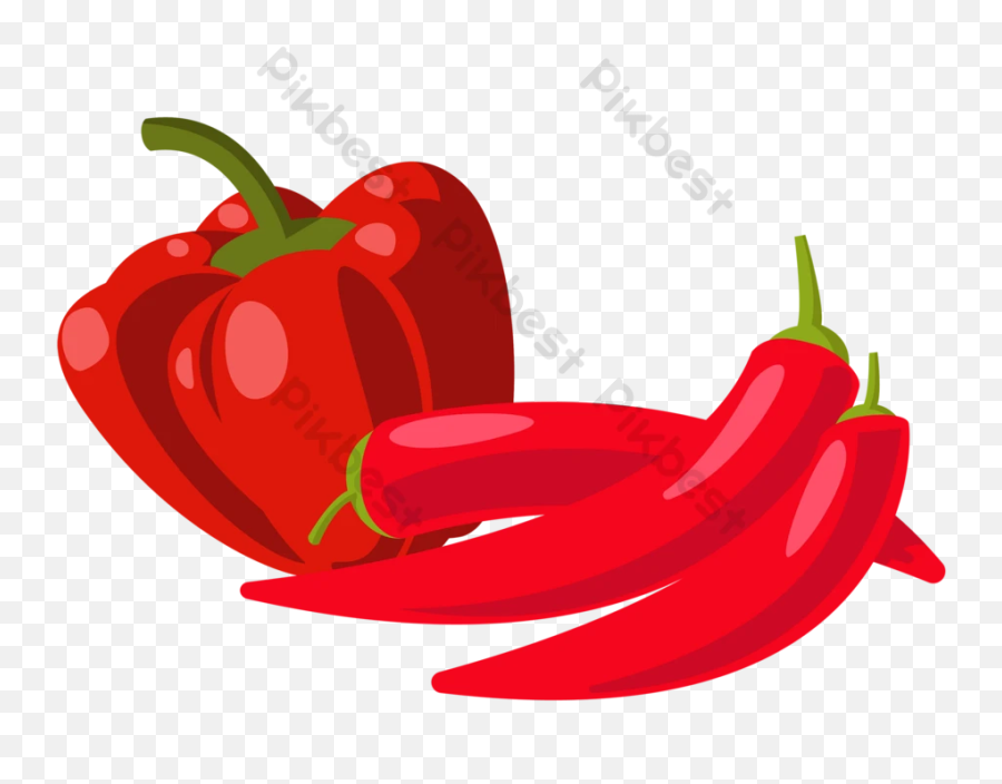 Dibujado A Mano Elementos De Chile Rojo De Dibujos Animados Emoji,Bandera Chile Emoticon Comida