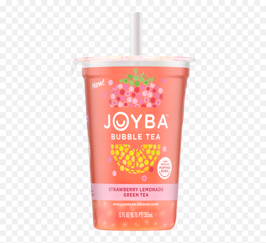 Strawberry Lemonade Joyba Bubble Tea Emoji,Spilled Drink Emoji
