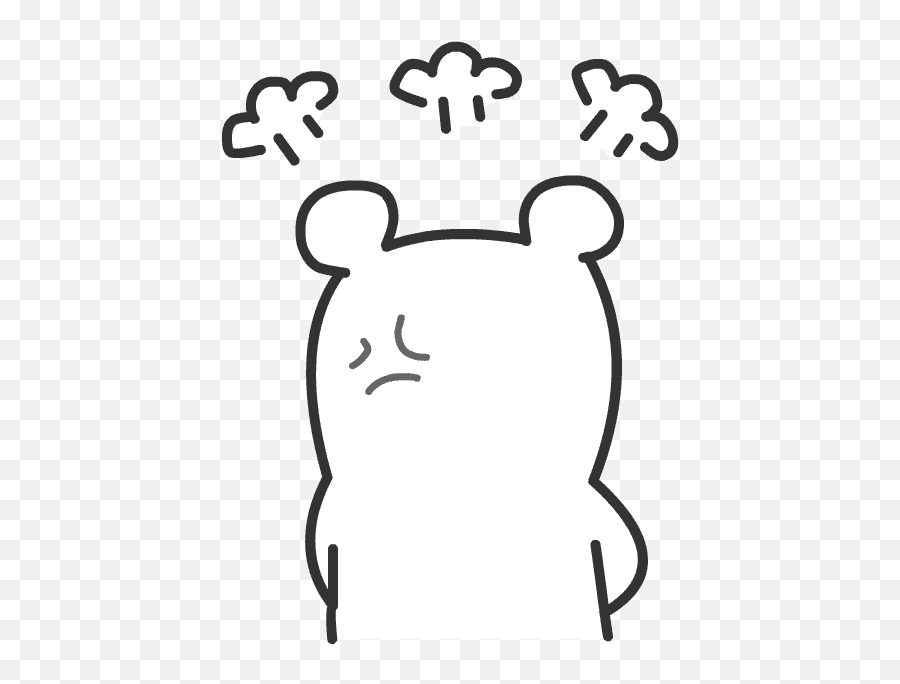 Snow Sticker By Shiny Bear For Ios U0026 Android Giphy Cute - Dot Emoji,Angry Bear Emoji