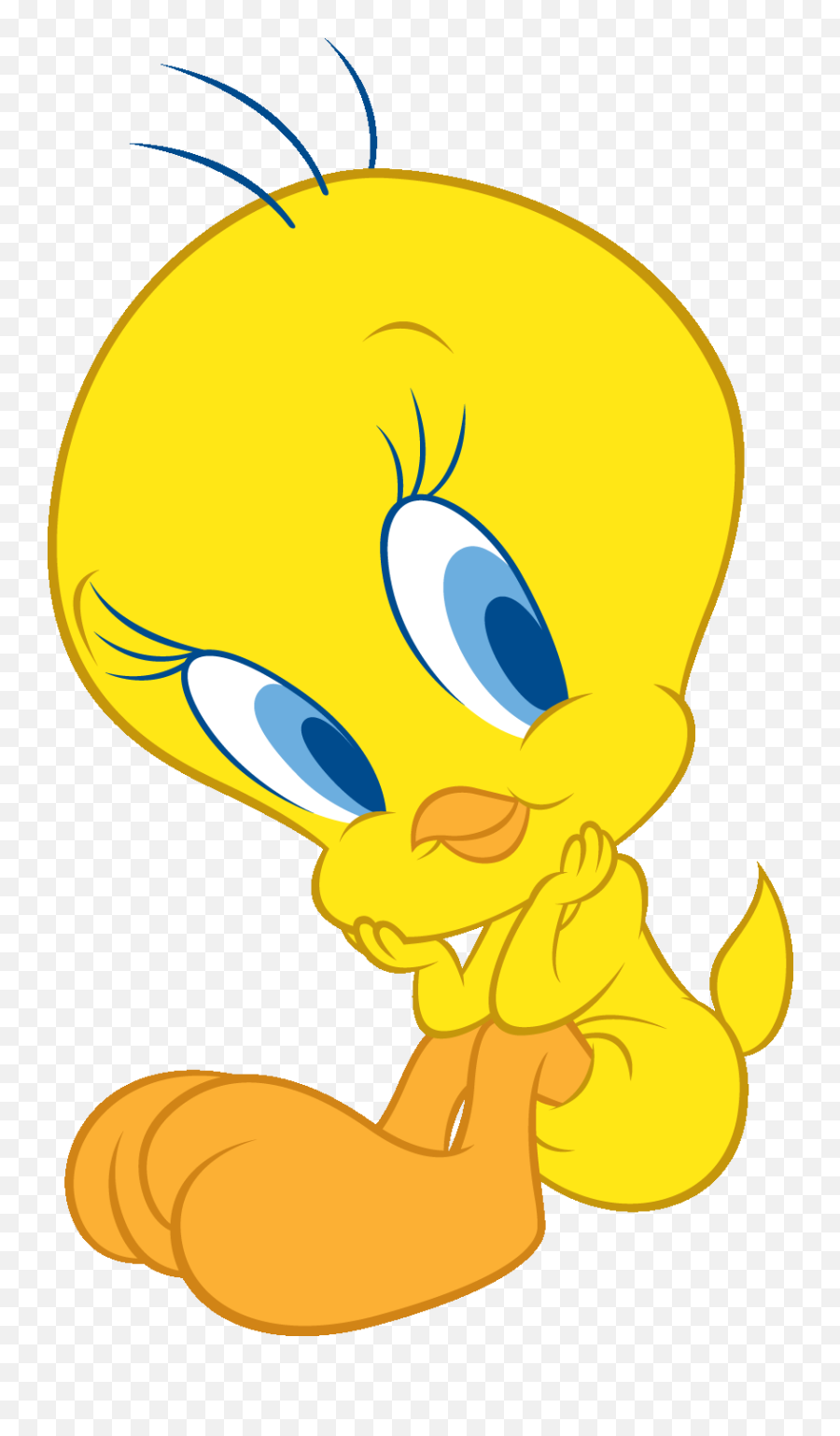 Tweety My Favorite Color Clipart Library Cartoon Birds - Óty Kurczak Z Bajki Emoji,Pervy Emoticons