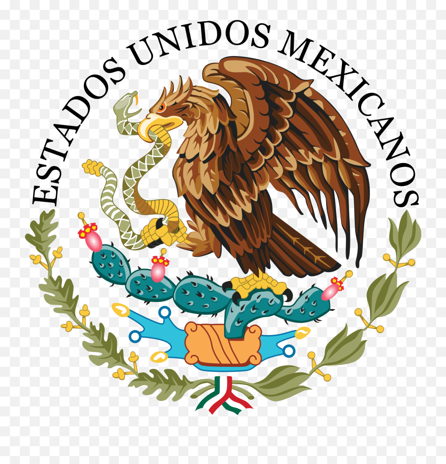 Coat Of Arms Of Mexico - Mexico Seal Emoji,Bandera De Mexico Emoji