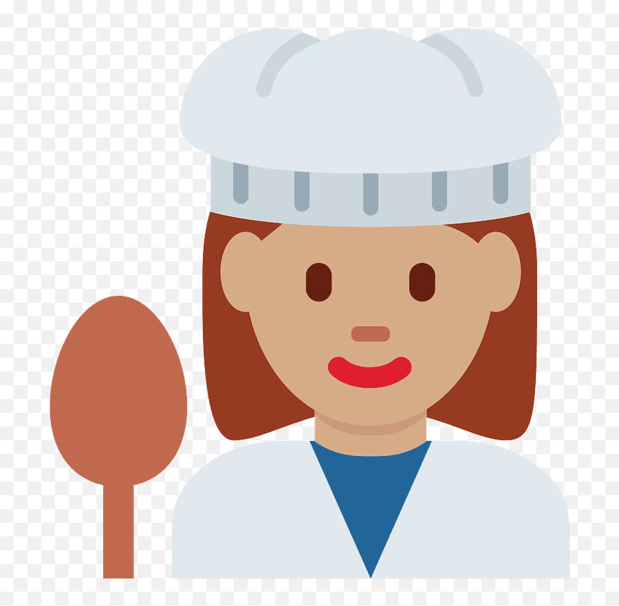 Woman Cook Emoji With Medium Skin Tone - Claim Jumper Restaurants,Rice Hat Emoji