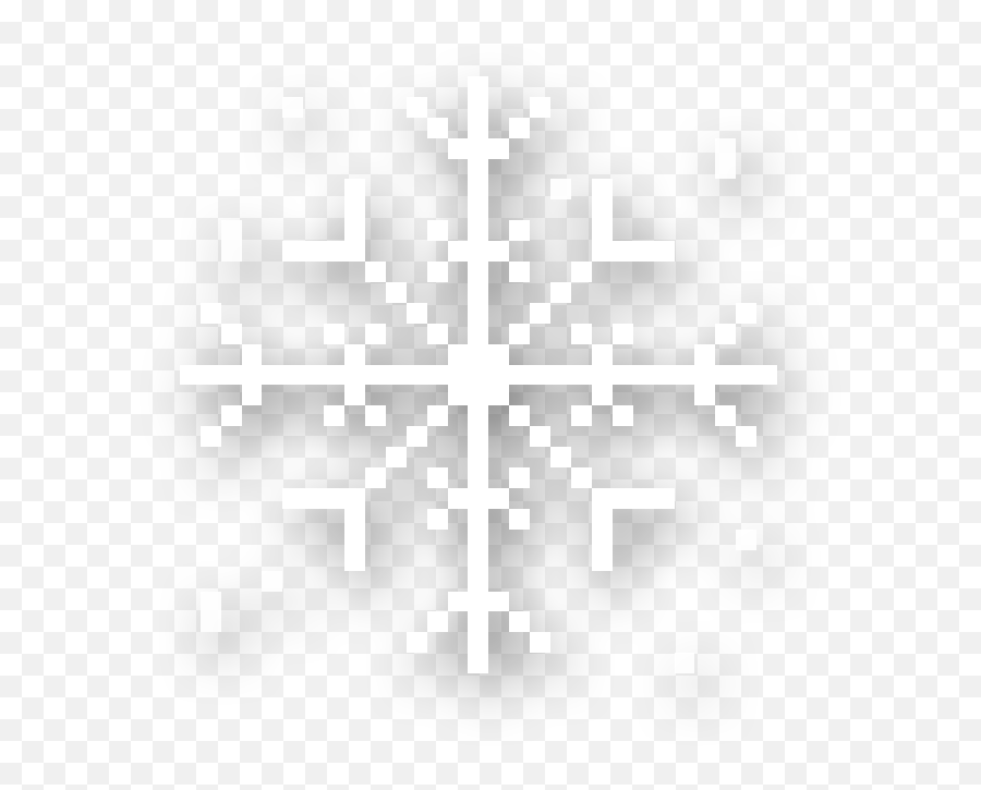 Pixel With Graph Transparent Png Image - Snowflake Pixels Png White Emoji,Flower Emoticons