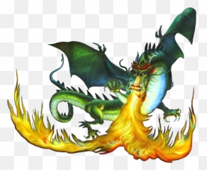 Clipart Volleyball Green Clipart - Dragon Breathing Fire Clipart Emoji,Fire Breathing Dragon Emoji
