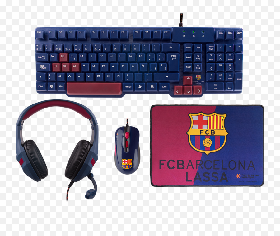 Fc Barcelona Official Keyboard U2013 Belajar - Rocks Golem Series K50e Emoji,Barca Emoji