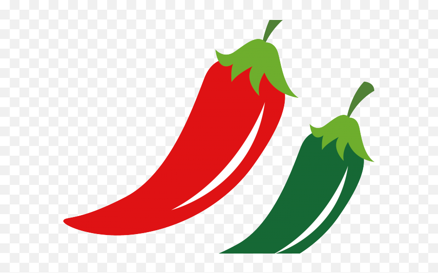 Pepper Clipart Serrano Pepper - Green Chilli Vector Png Emoji,Chili Pepper Emoji