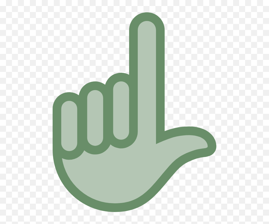 Loser Hand Graphic - Loser Hand Sign Png Emoji,Hand Emoji