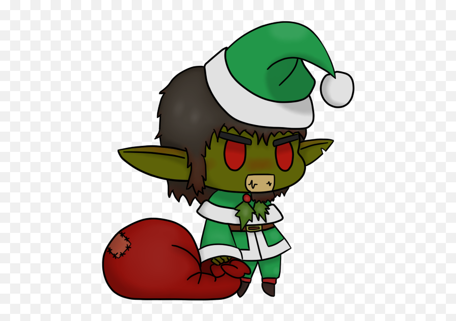 Ronsmithy - Christmas Elf Emoji,Goblin Slayer Emoji