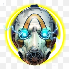 Borderlands 3 - Transparent Borderlands Psycho Mask Emoji,Emoticon |3