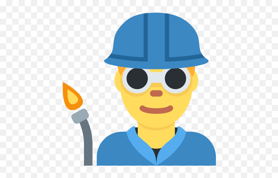 Man Factory Worker Emoji Meaning - Factory Worker Emoji,Emojis Construction Worker