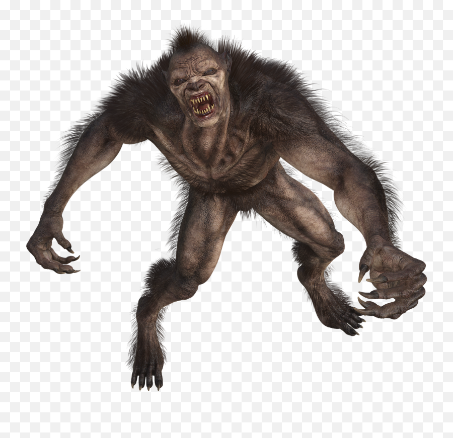 Werewolf Myth Mythical Creature - Werewolf Myth Emoji,Mythical Creatures Based On Emotions
