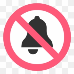 Bell With Slash Emoji High Definition Big Picture And - Language,Red X Emoji