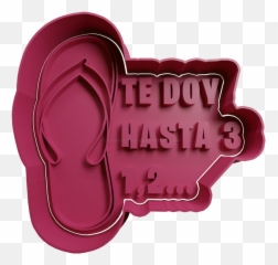 Ojota Te Doy Hasta 3 - Galletas De Chancla Para Mamas Emoji,Emoticon De Chancla