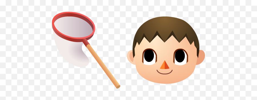 Pin - Animal Crossing Cursor Emoji,Animal Crossing Kid Face Emoticon