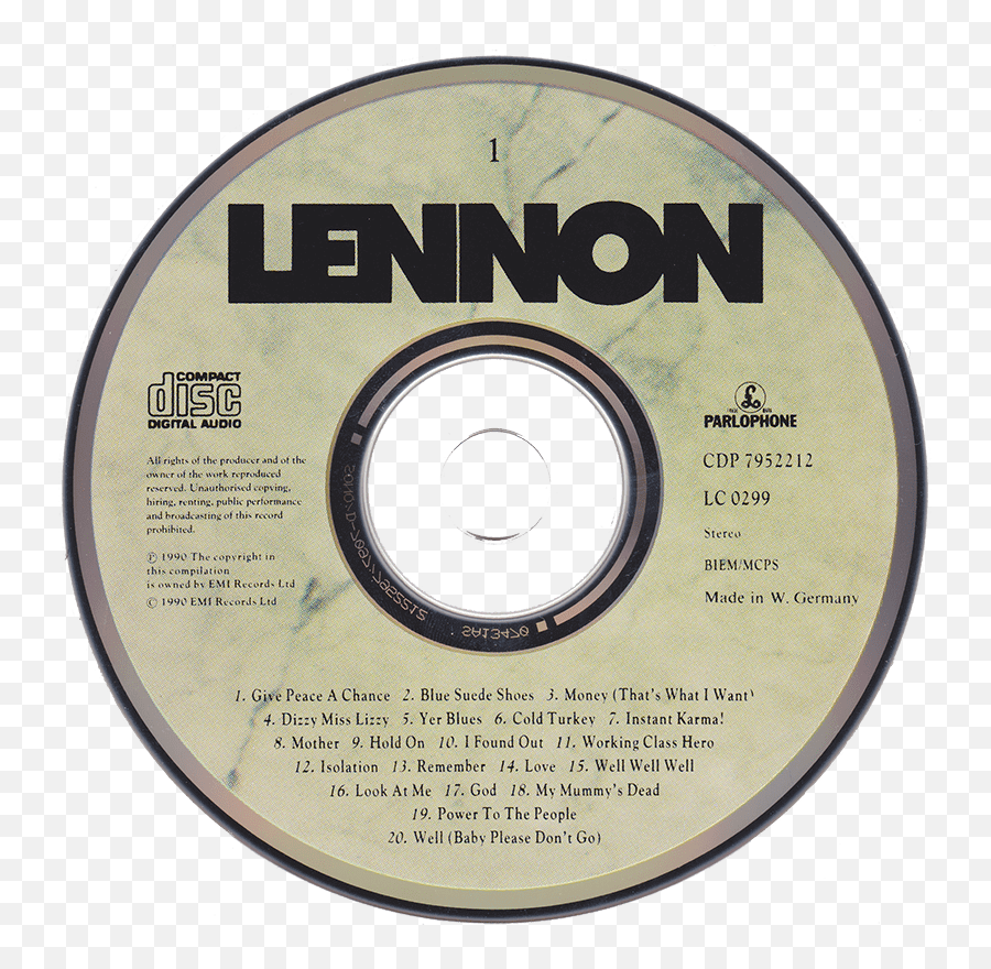 Lennon 4cd - John Lennon Optical Disc Emoji,Mad Tv Destiny's Child Emotion