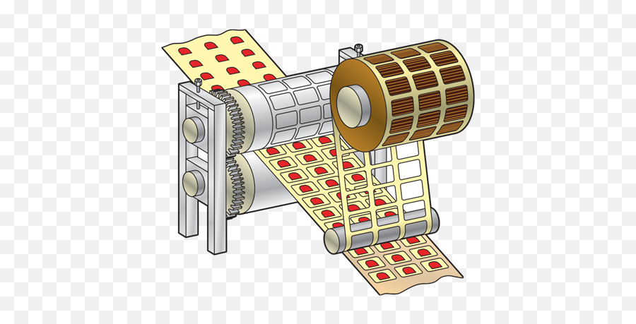 A Guide To Die - Cutting Label Webs To Shape And Size Labels Cylinder Emoji,Kissy Wink Emoji Cut Paste
