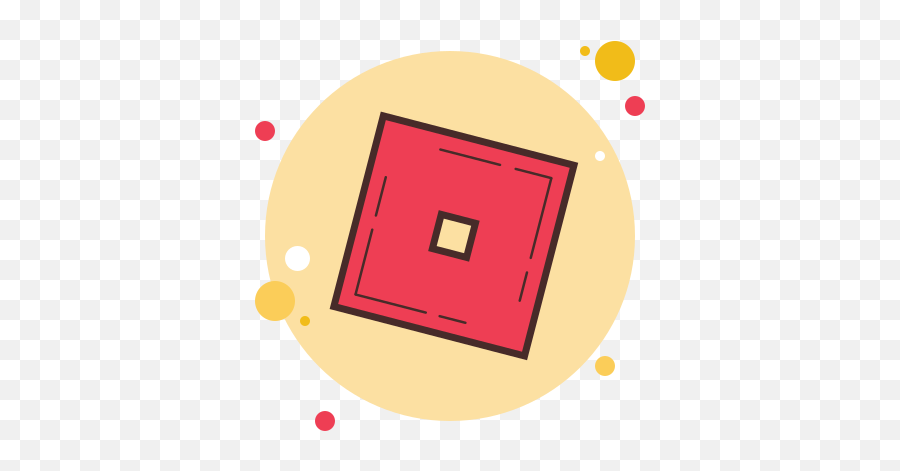 Roblox Icon In Circle Bubbles Style - Roblox Girl Logo Emoji,Emojis In Roblox Chat