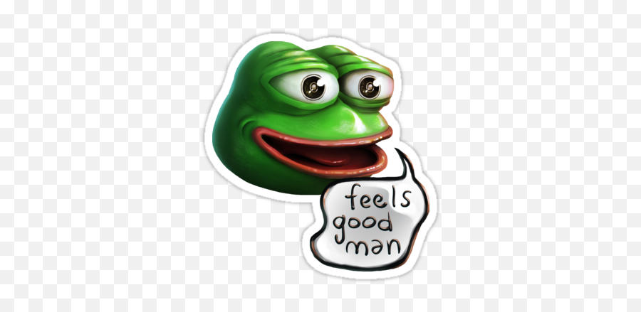 Hd Pepe Posted By John Cunningham - Happy Emoji,Feels Pepe Man Emoji