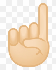 Index Pointing Up Light Skin Tone - Emojis Wiki Piel Clara Dedo Índice Apuntando Hacia Arriba Emoji Significado Copiar,Pointing Left Emoji