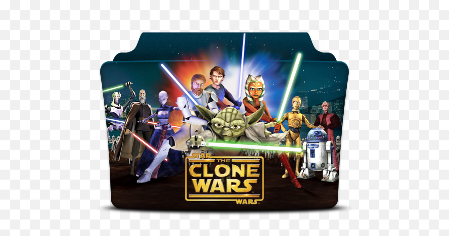 Star Wars The Clone Wars X Folder - Star Wars The Clone Wars Folder Icon Emoji,Star Wars Clone Trooper Emoticon