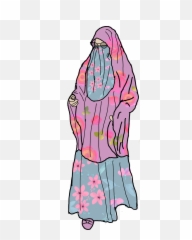 Kartun Muslimah Emoji Hijab - Girly,Mariage Emoji