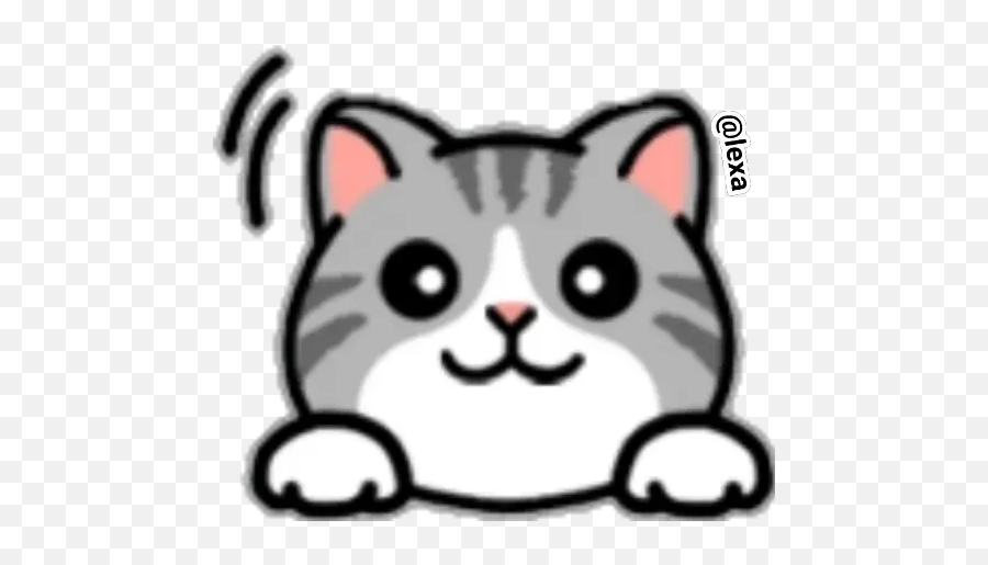 Sticker Maker Emoji,Cat Head Emoticon