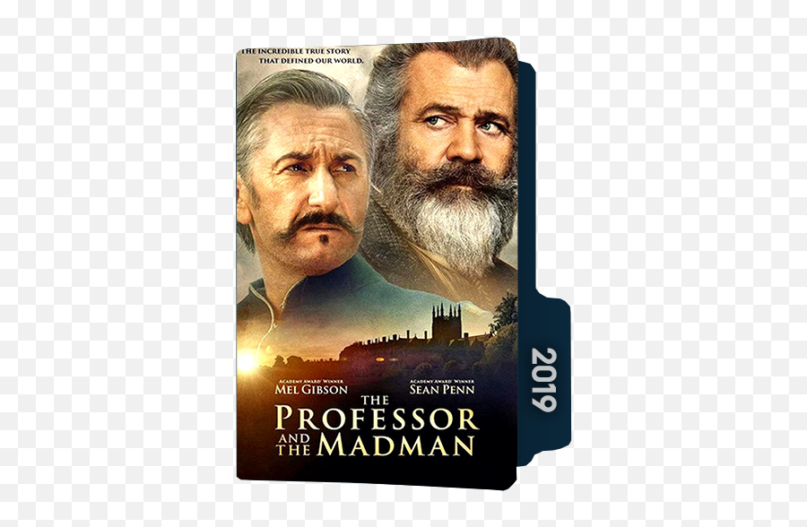 The Professor And The Madman Folder Icon - Designbust Professor And The Madman 2019 Emoji,Mad Moustache Emojis