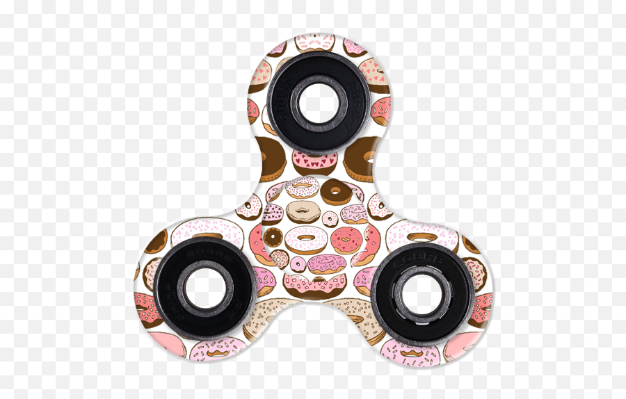 Pizza Doughnut Led Tri Spinner Fidget - Imagens Para Fidget Toy Fofos De Rosquinha Emoji,Fidget Spinners With Crab Emoji