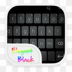 Emoji Keyboard - Elegant Black 10 Apk Download Comkeyboard Office Equipment,Touchpal Guess The Emoji