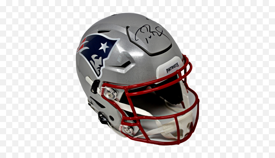 Tom Brady Autograph Helmet Authentic - Tom Brady Patriots Helmet Emoji,T6om Brady Sad Emoticon
