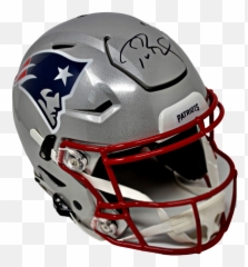 Tom Brady Autograph Helmet Authentic - Tom Brady Patriots Helmet Emoji,T6om Brady Sad Emoticon